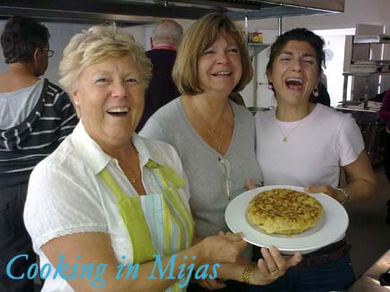 Cooking in Mijas