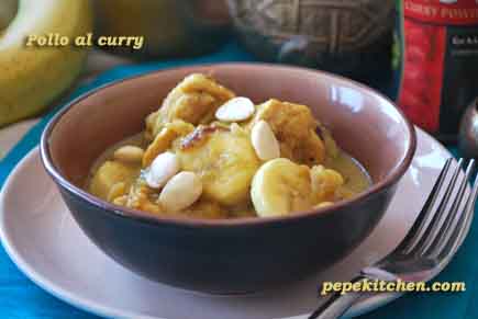 Mi receta de pollo al curry