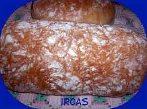 Pan sin sal de la Toscana, de Entre Cacerolas