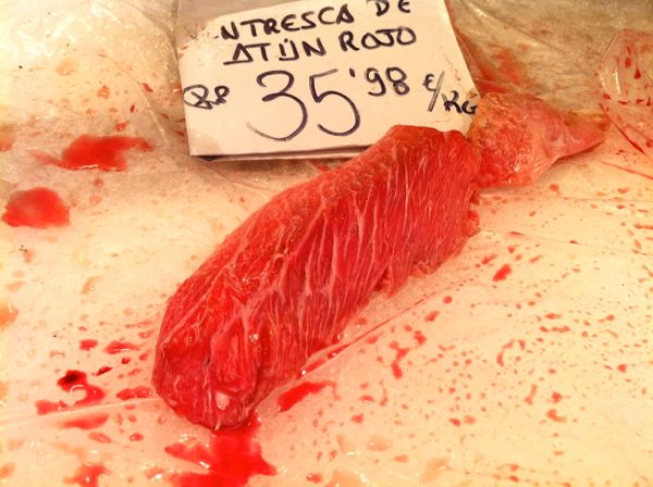 ventresca de atún mercado de cádiz